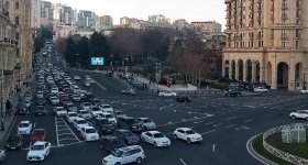 Bakıda bu yollarda tıxac var - SİYAHI (FOTO)