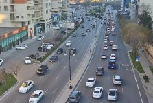 Bakıda bu yollarda tıxac var - SİYAHI (FOTO)