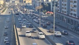 Bakıda bu yollarda sıxlıq var - SİYAHI (FOTO)