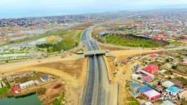 Bu ərazidə yeni yol qovşağı inşa edilir (FOTO/VİDEO)