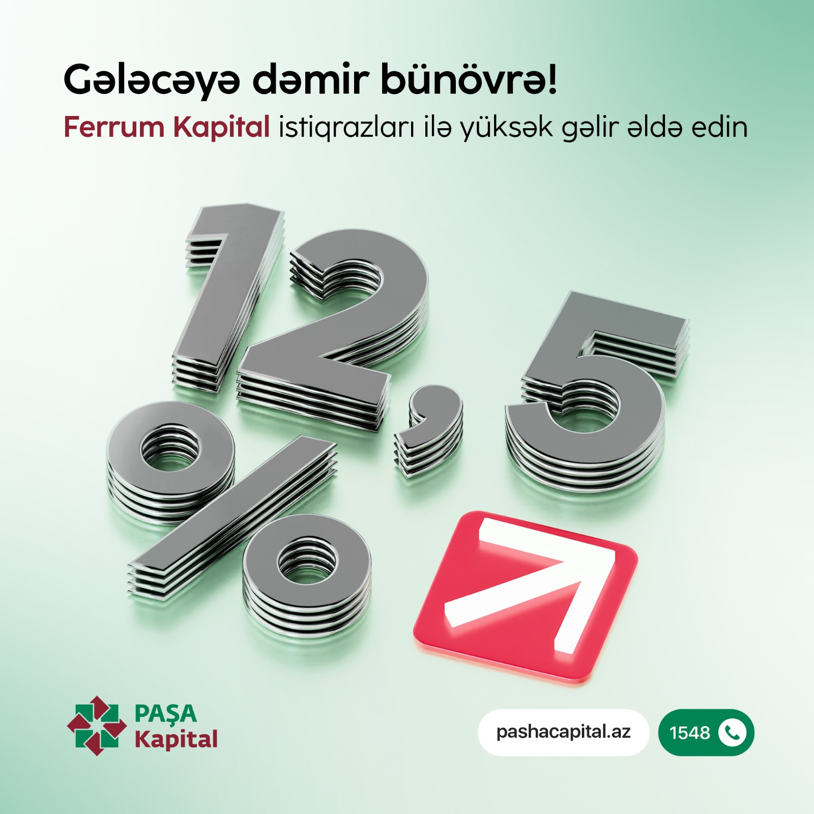 "PAŞA Kapital"dan 12.5% gəlirli "Ferrum Kapital" istiqrazları