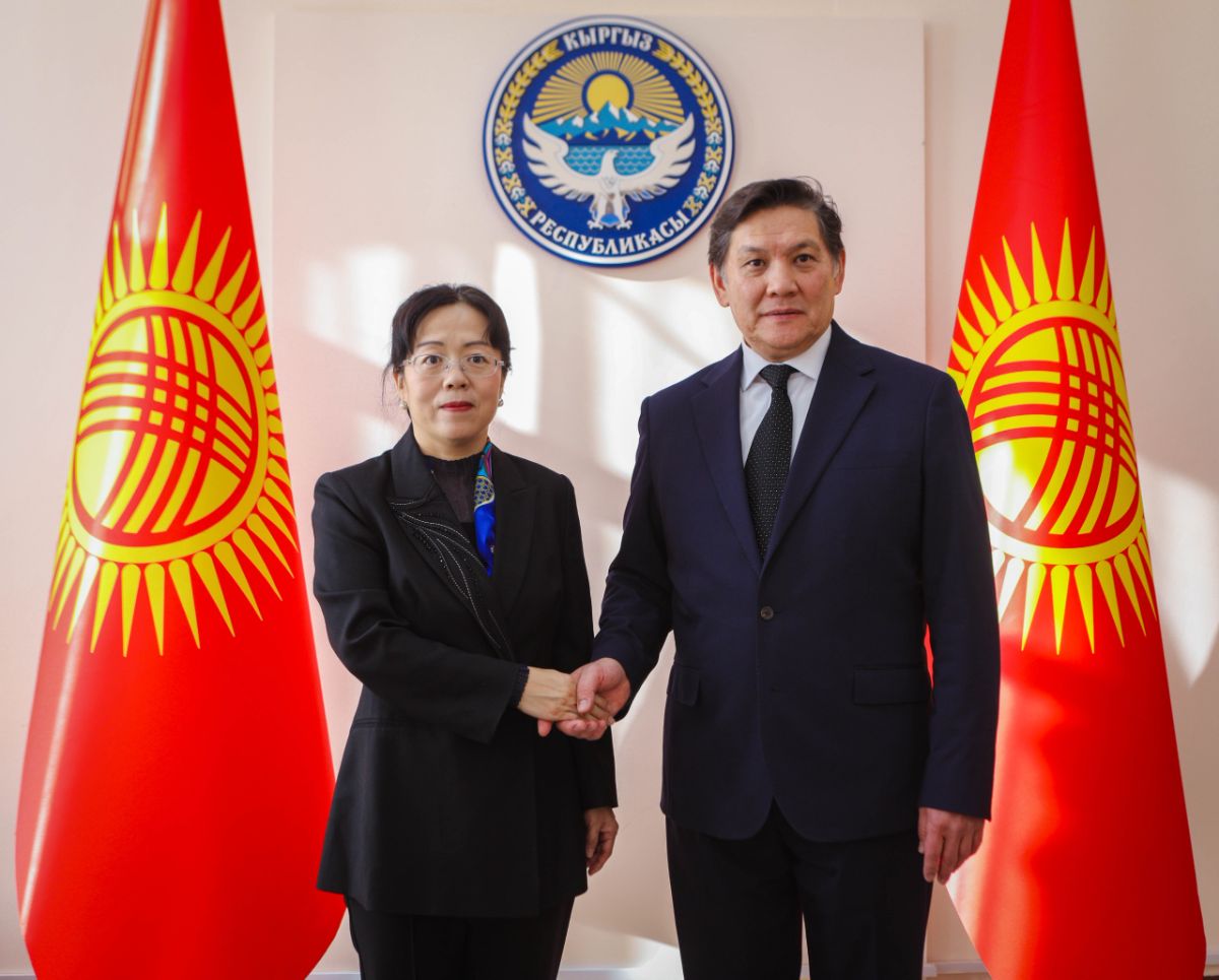 Kyrgyzstan welcomes China's new ambassador