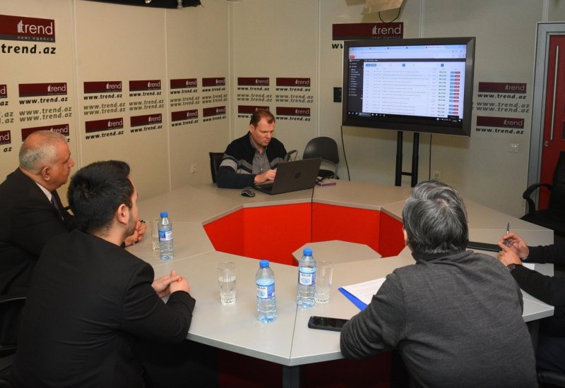 Turkish DHA chief in talks with Trend News Agency on joint media project (PHOTO)