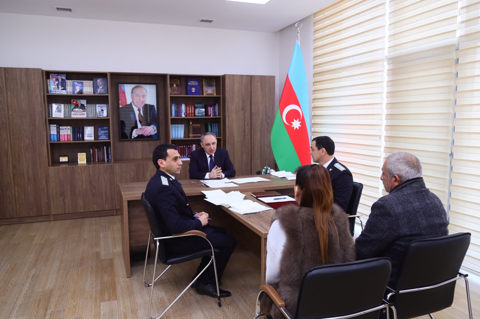 Baş prokuror Salyan rayonunda vətəndaşları qəbul edib (FOTO)