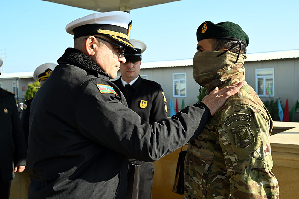 “Partlayıcı döyüş sursatlarının zərərsizləşdirilməsi kursu”nun buraxılış mərasimi keçirilib (FOTO)