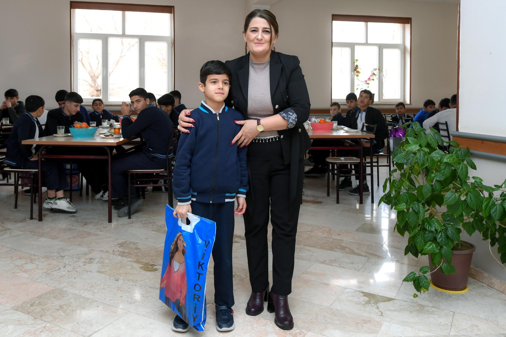 Ordubad internat məktəbi şagirdlərinin diləkləri yerinə yetirilib (FOTO)