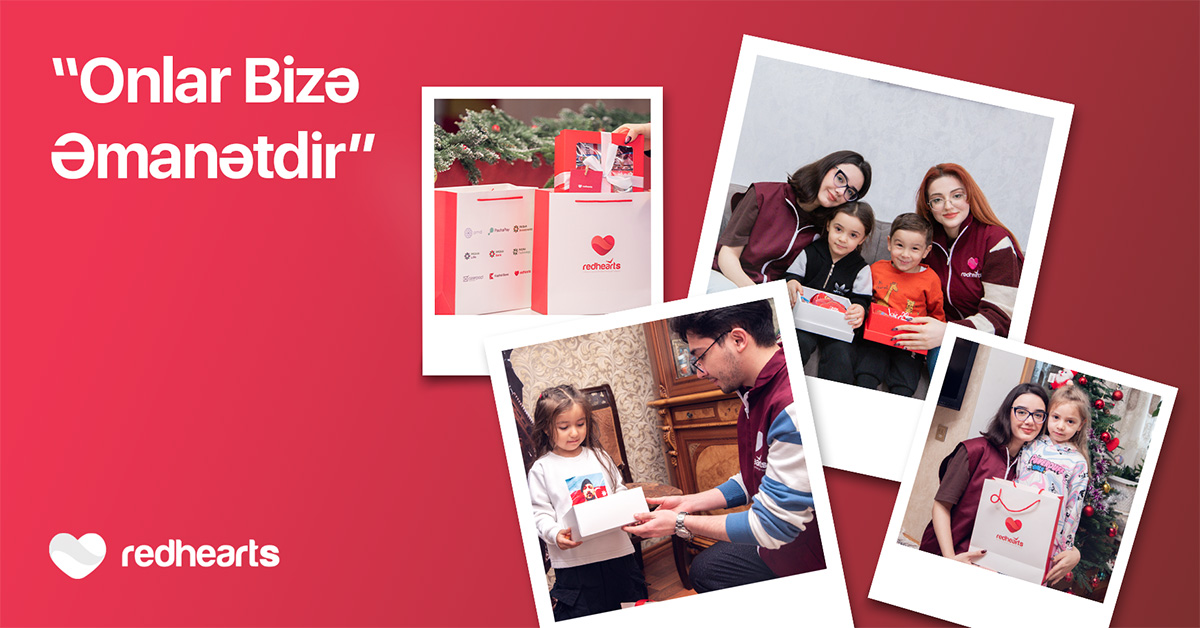 Gifts were presented to the children of martyrs within the framework of the Onlar bizə əmanətdir” project