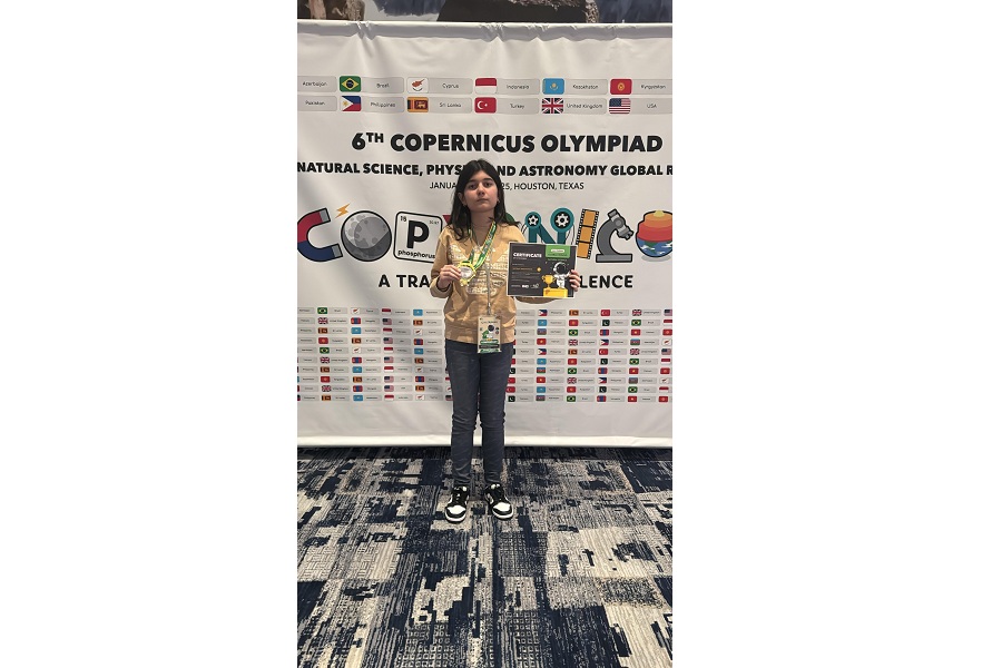 Azərbaycanlı şagird Mətanət Mustafayeva ABŞ-də keçirilən olimpiadada qızıl medal qazanıb (FOTO/VİDEO)