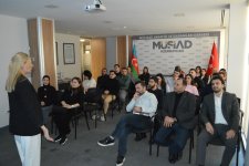 MÜSİAD Azərbaycan Liderlik və Effektiv Ünsiyyət mövzusunda seminar keçirib (FOTO)