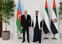 President Ilham Aliyev, UAE President hold meeting (PHOTO/VIDEO)