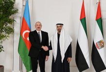 President Ilham Aliyev, UAE President hold meeting (PHOTO/VIDEO)