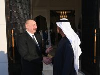 President Ilham Aliyev, UAE President hold meeting (PHOTO/VIDEO)