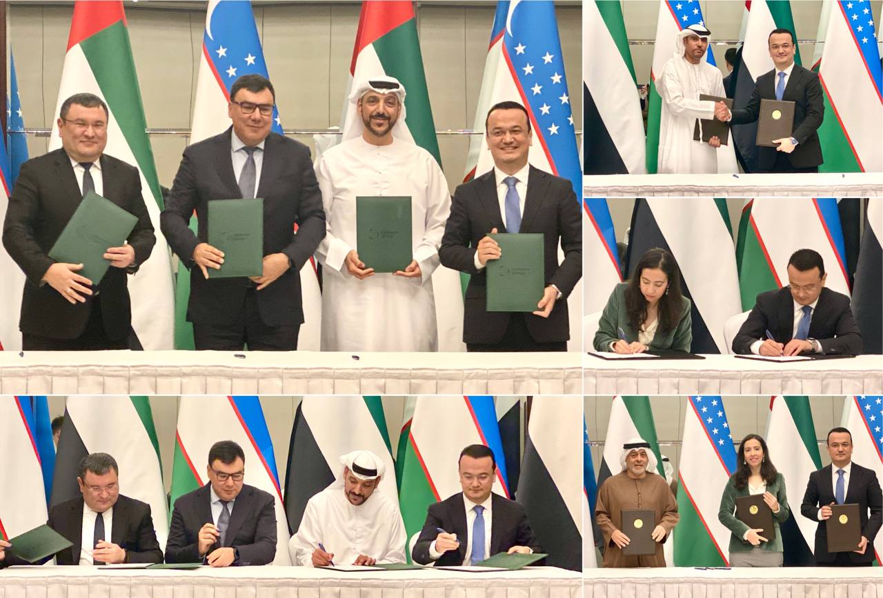 Uzbekistan, UAE seal deals to drive joint projects across key industries