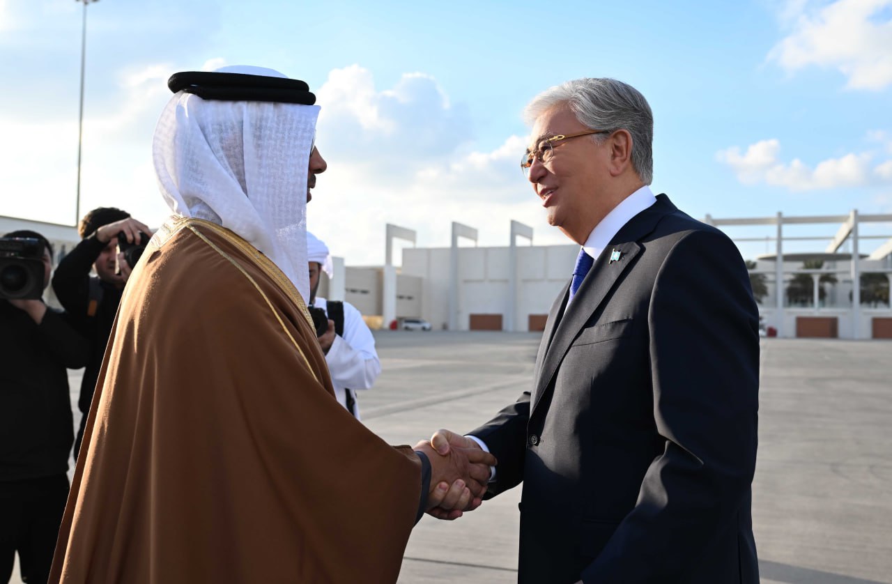 Kazakhstan's Tokayev arrives in UAE on working visit