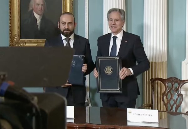 U.S. and Armenia sign strategic partnership commission charter