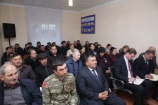 Xaçmazın Qalağan kəndində səyyar qəbul keçirilib (FOTO)