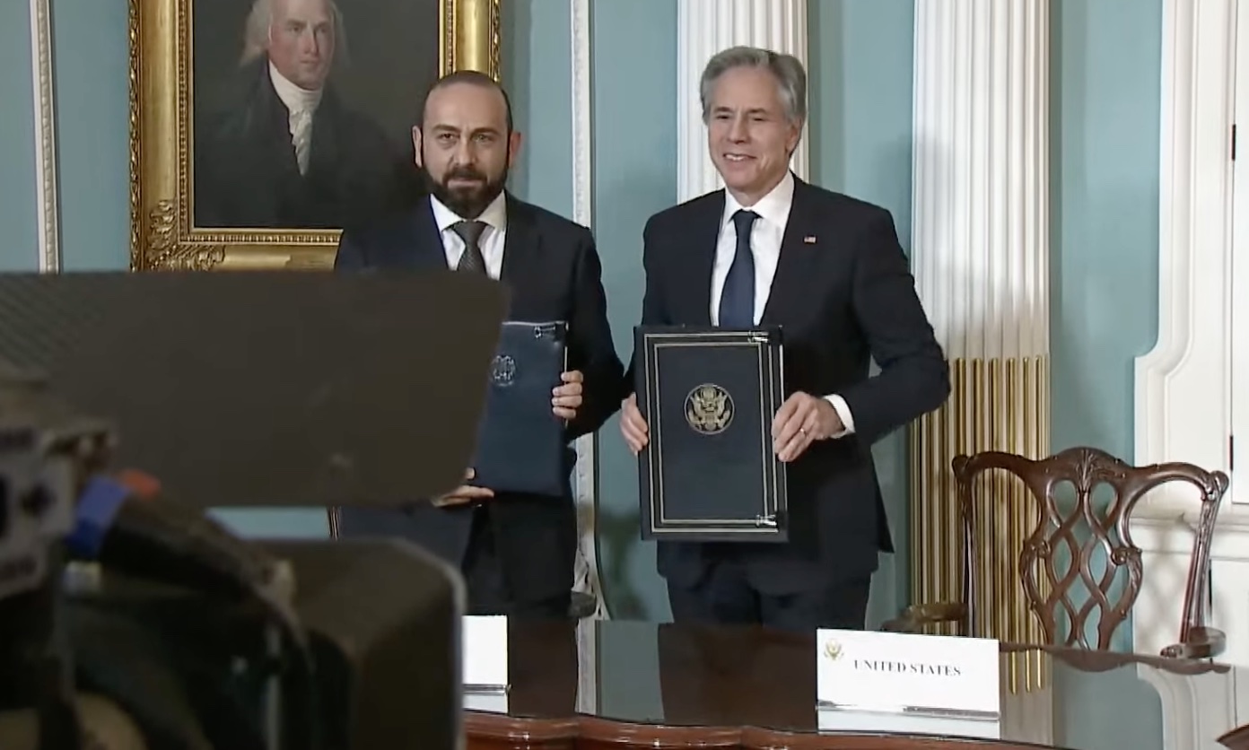 U.S. and Armenia sign strategic partnership commission charter