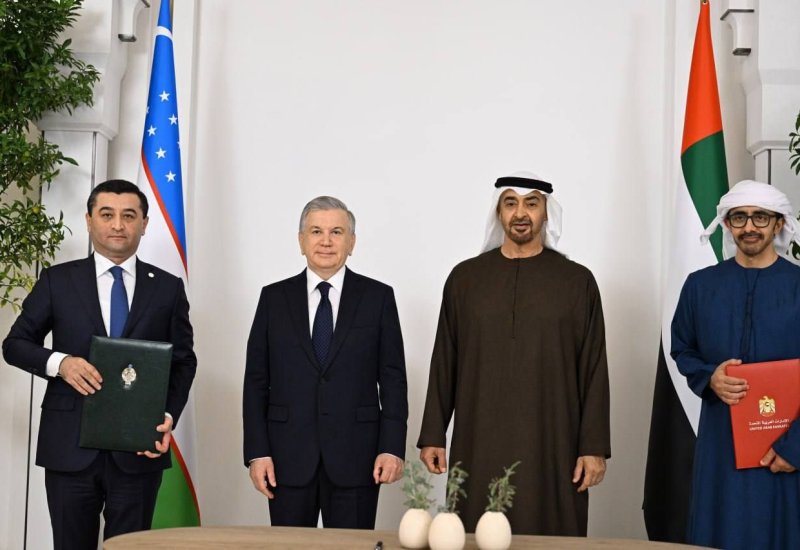 Uzbekistan, UAE strengthen collaboration via strategic partnership declaration