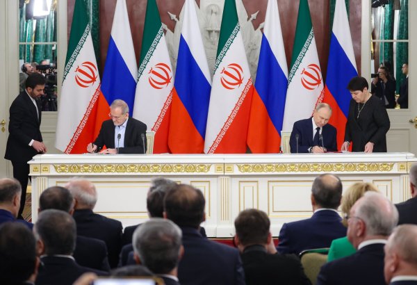 Iran, Russia sign comprehensive strategic partnership agreement