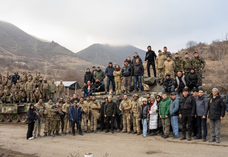 Filming on Patriotic War epic "44" goes on (PHOTO/VIDEO)