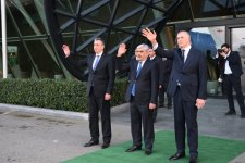 Gürcüstanın Baş nazirinin Azərbaycana səfəri başa çatıb (FOTO)