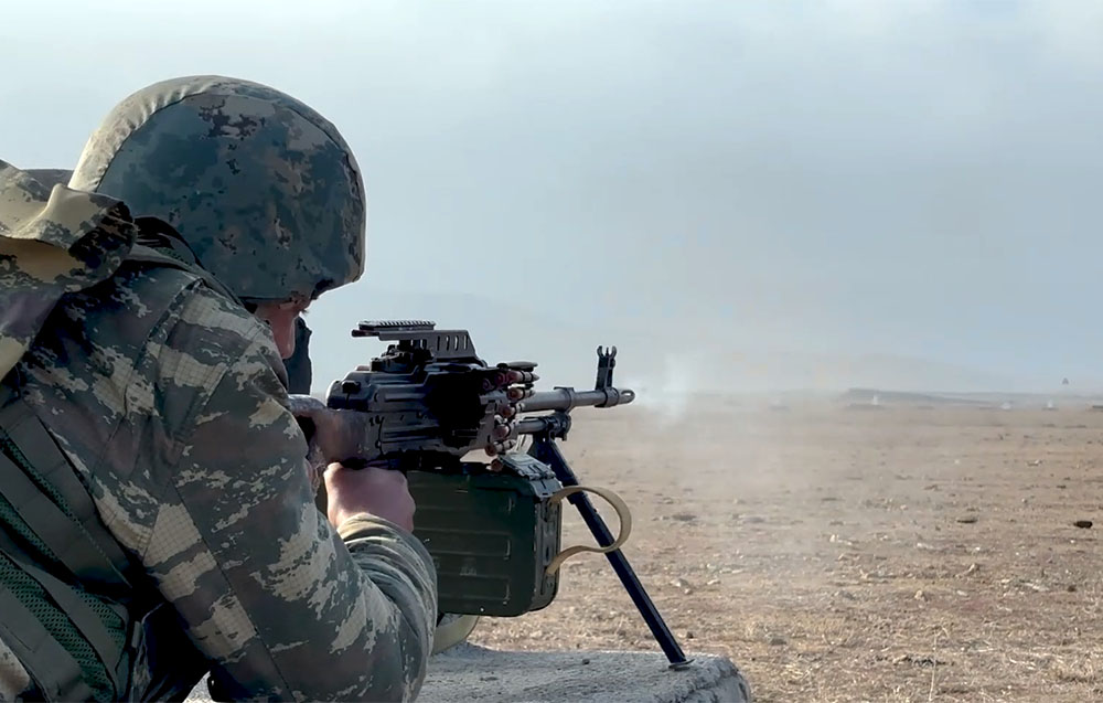 Azerbaijani Defense Ministry presents review of events of last week (VIDEO)