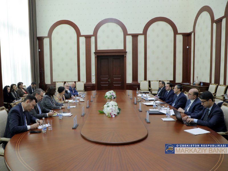 Central Bank of Uzbekistan, international financial institutions discuss enhancing co-op