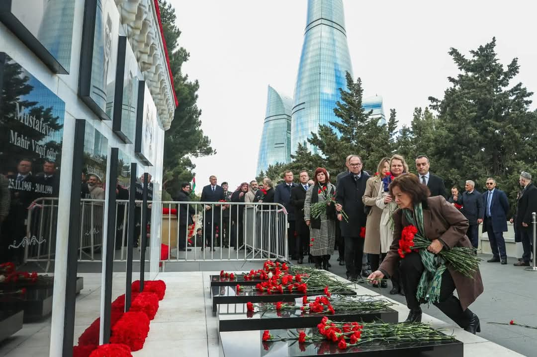 Посол Франции поделилась публикацией в связи с годовщиной трагедии 20 Января