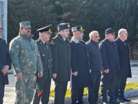 20 Yanvar faciəsinin 35-ci ildönümü ilə əlaqədar Ağdam rayonunda bir dəqiqəlik sükut olub (FOTO/VİDEO)