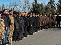 20 Yanvar faciəsinin 35-ci ildönümü ilə əlaqədar Ağdam rayonunda bir dəqiqəlik sükut olub (FOTO/VİDEO)