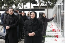 Xaçmaz rayonunda 20 Yanvar şəhidlərinin xatirəsi anılıb (FOTO)