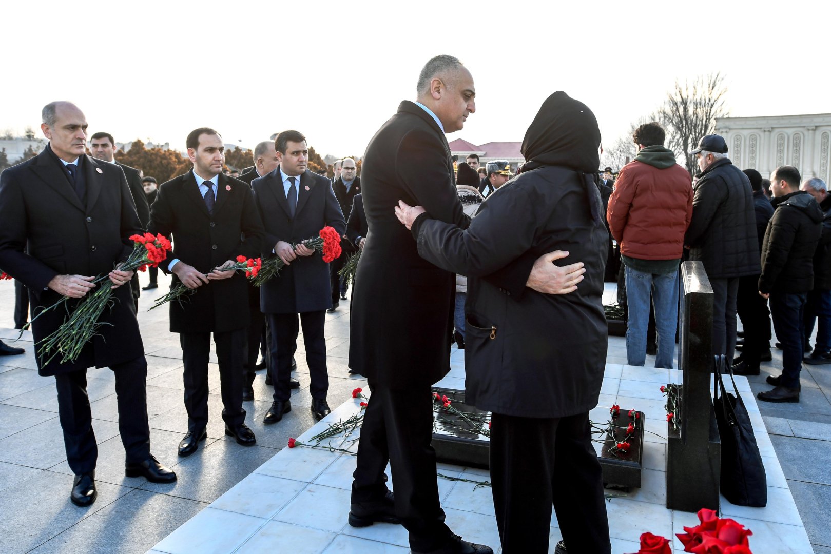 Naxçıvanda 20 Yanvar faciəsinin 35-ci ildönümü yad edilib (FOTO)