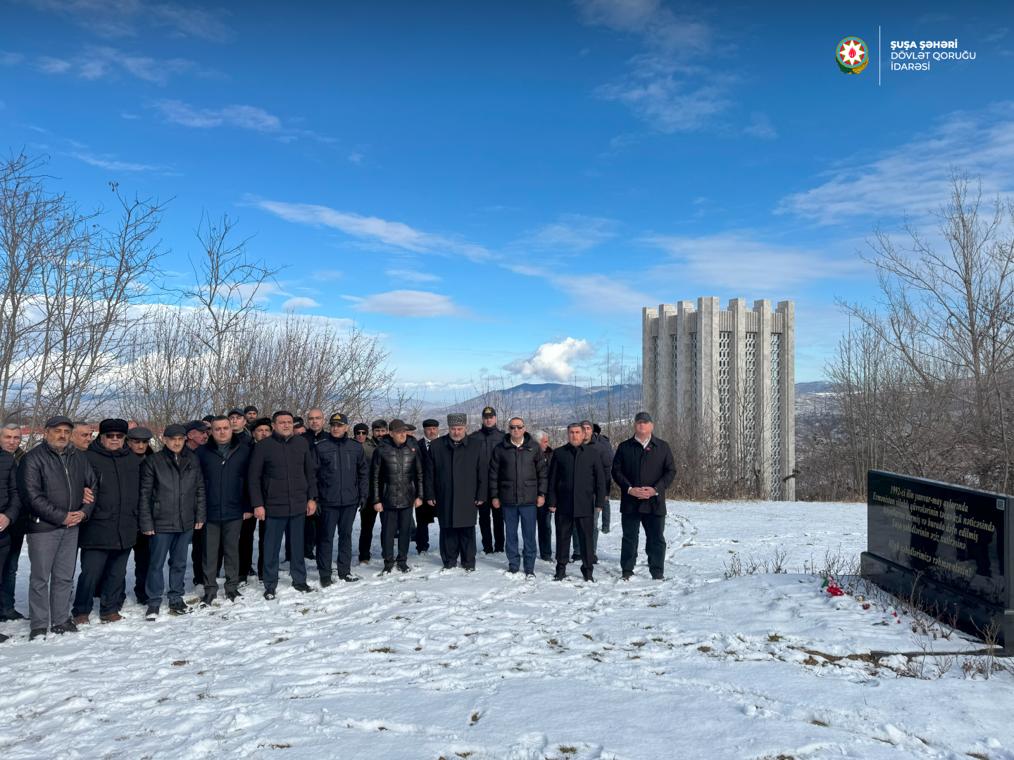 Şuşada şəhidlərin əziz xatirəsi ehtiramla yad edilib (FOTO)