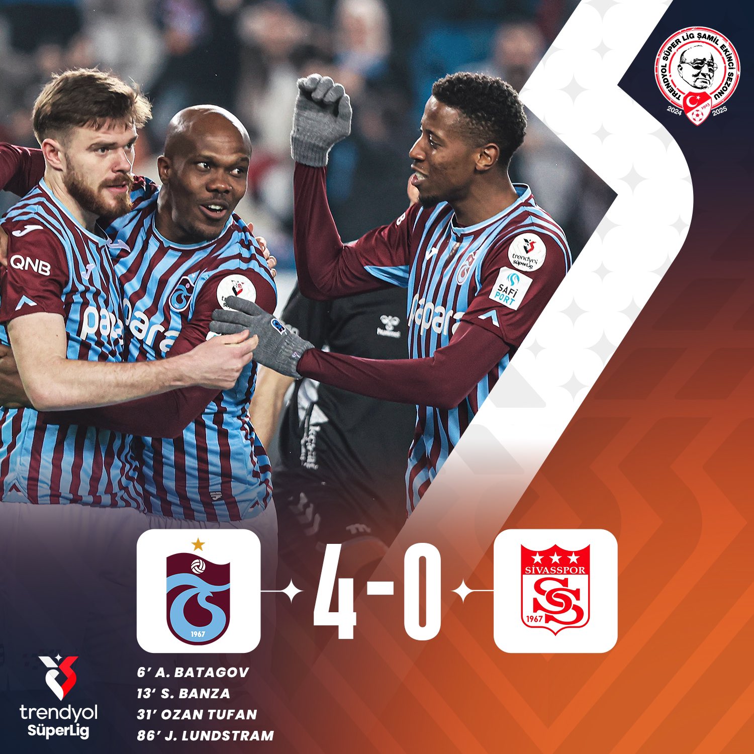 "Trabzonspor"dan böyük hesablı qələbə qazanıb - Türkiyə Superliqası