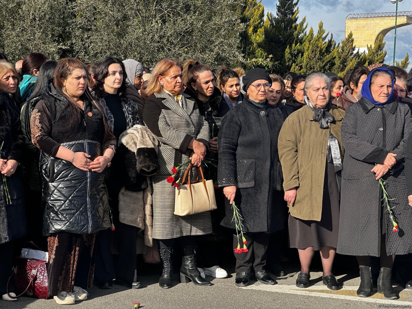 20 Yanvar faciəsinin 35-ci ildönümü ilə əlaqədar Ağdam rayonunda bir dəqiqəlik sükut olub (FOTO/VİDEO)