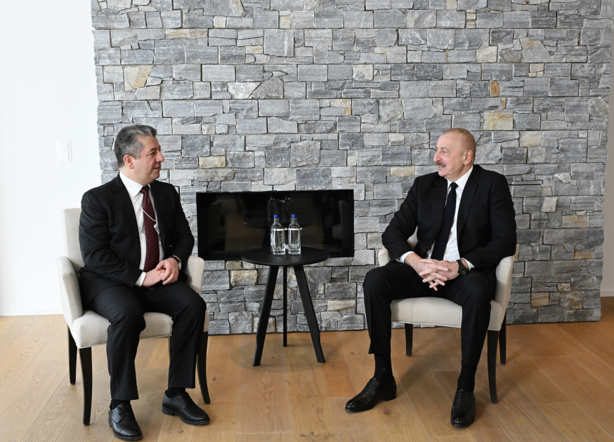 President Ilham Aliyev meets with Iraqi Kurdistan PM (PHOTO/VIDEO)