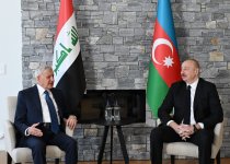 President Ilham Aliyev meets President of Iraq in Davos (PHOTO/VIDEO)