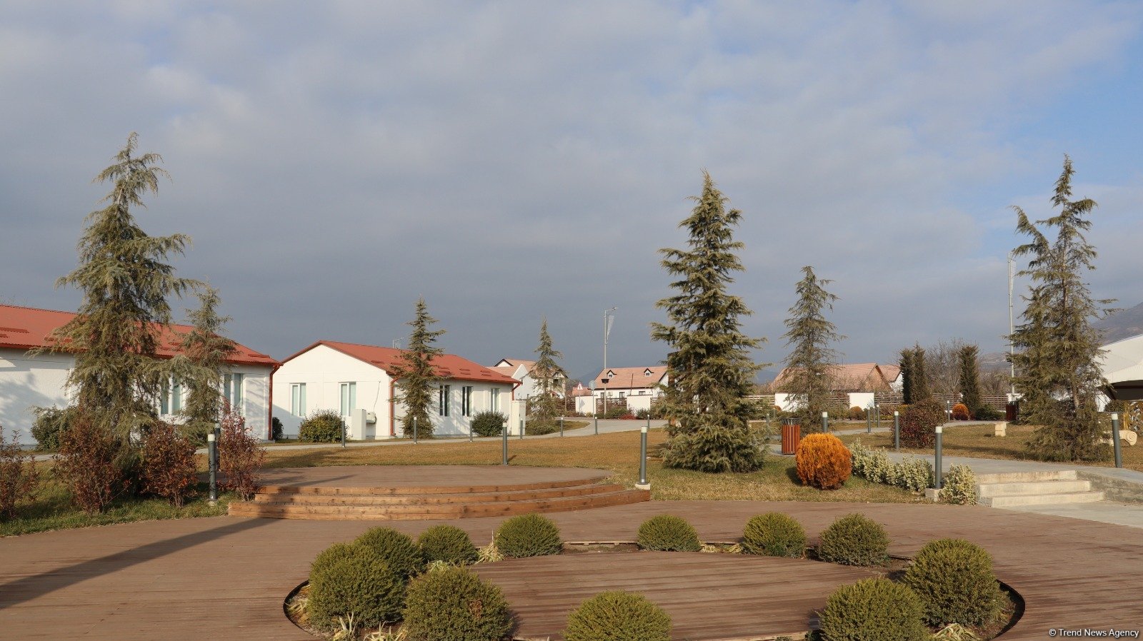 В Ходжалы создаются крупные зеленые зоны (Фоторепортаж)