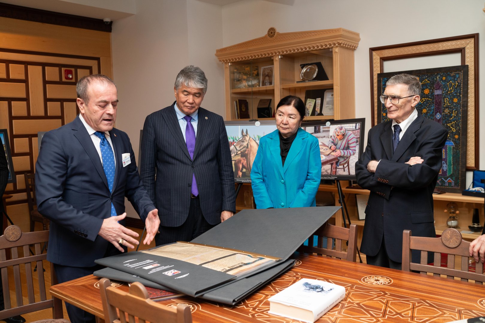 TURKSOY names Nobel laureate Aziz Sancar as "Turkic World Culture Ambassador" (PHOTO)