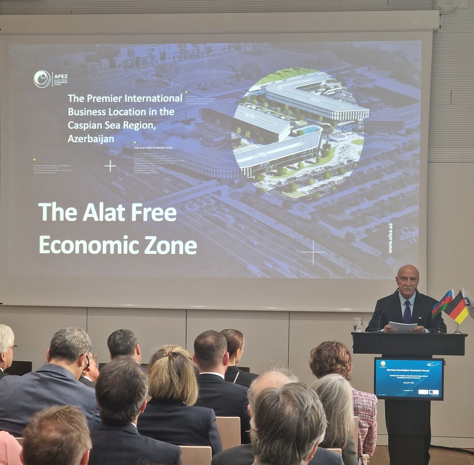 Alat Free Economic Zone Authority has concluded the visit to Munich (PHOTO)