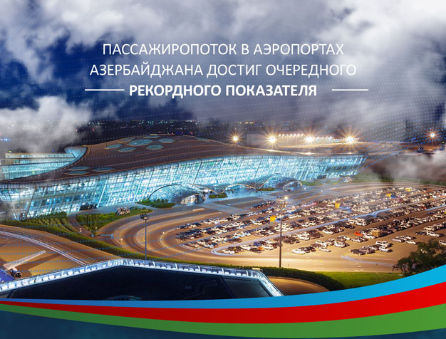 Пассажиропоток в аэропортах Азербайджана достиг очередного рекордного показателя