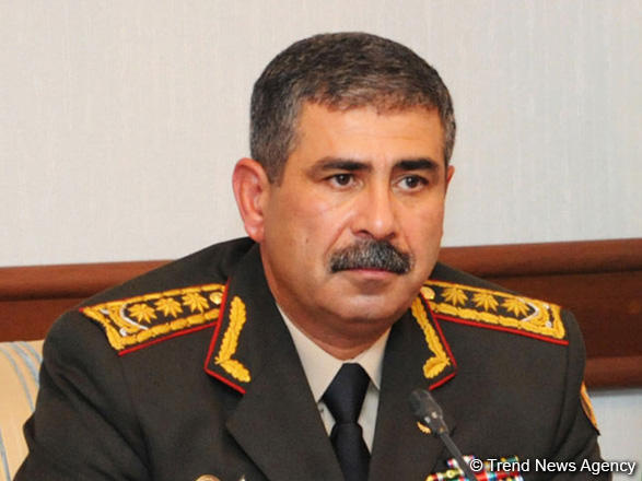 Начался официальный визит министра обороны Азербайджана в Беларусь