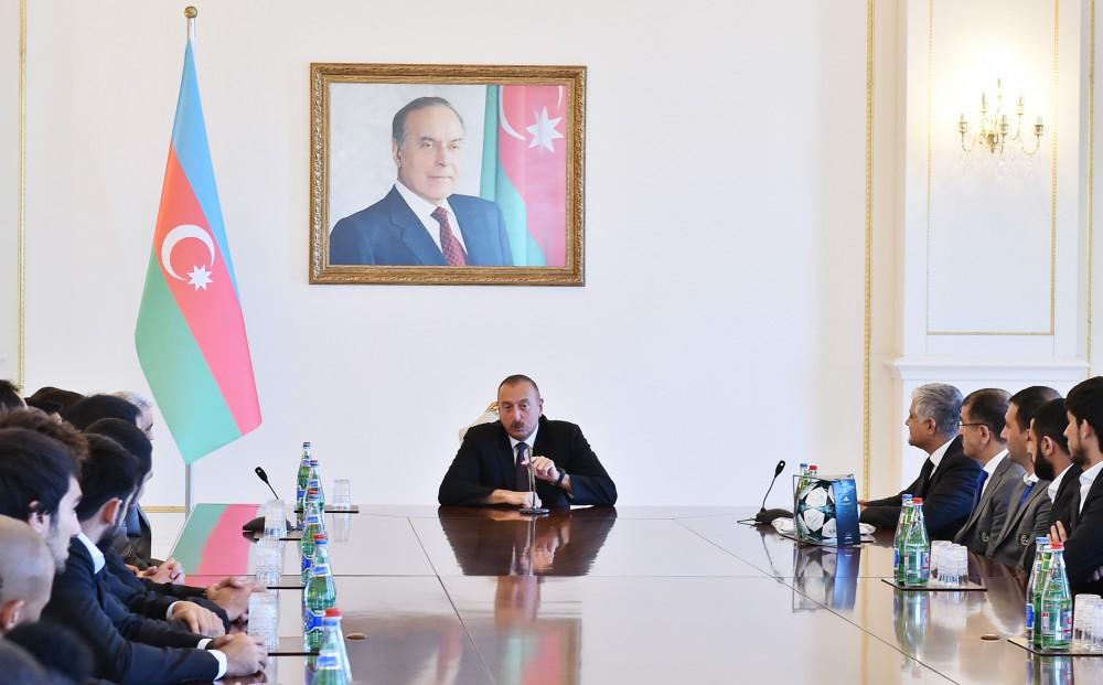 Президент Азербайджана: Весь мир вновь видит, что хотя город Агдам находится под оккупацией, его представители покоряют Европу