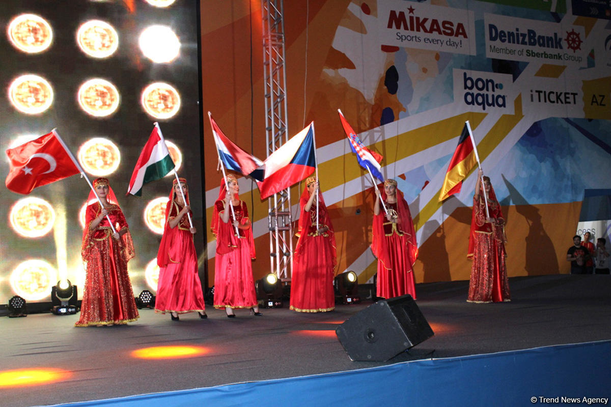 В Баку состоялась церемония  открытия Чемпионата Европы по волейболу  (ФОТО, ВИДЕО)
