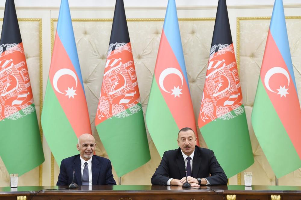 Президент Ильхам Алиев: Азербайджан гордится тем, что стоит плечом к плечу с Афганистаном на этом пути развития