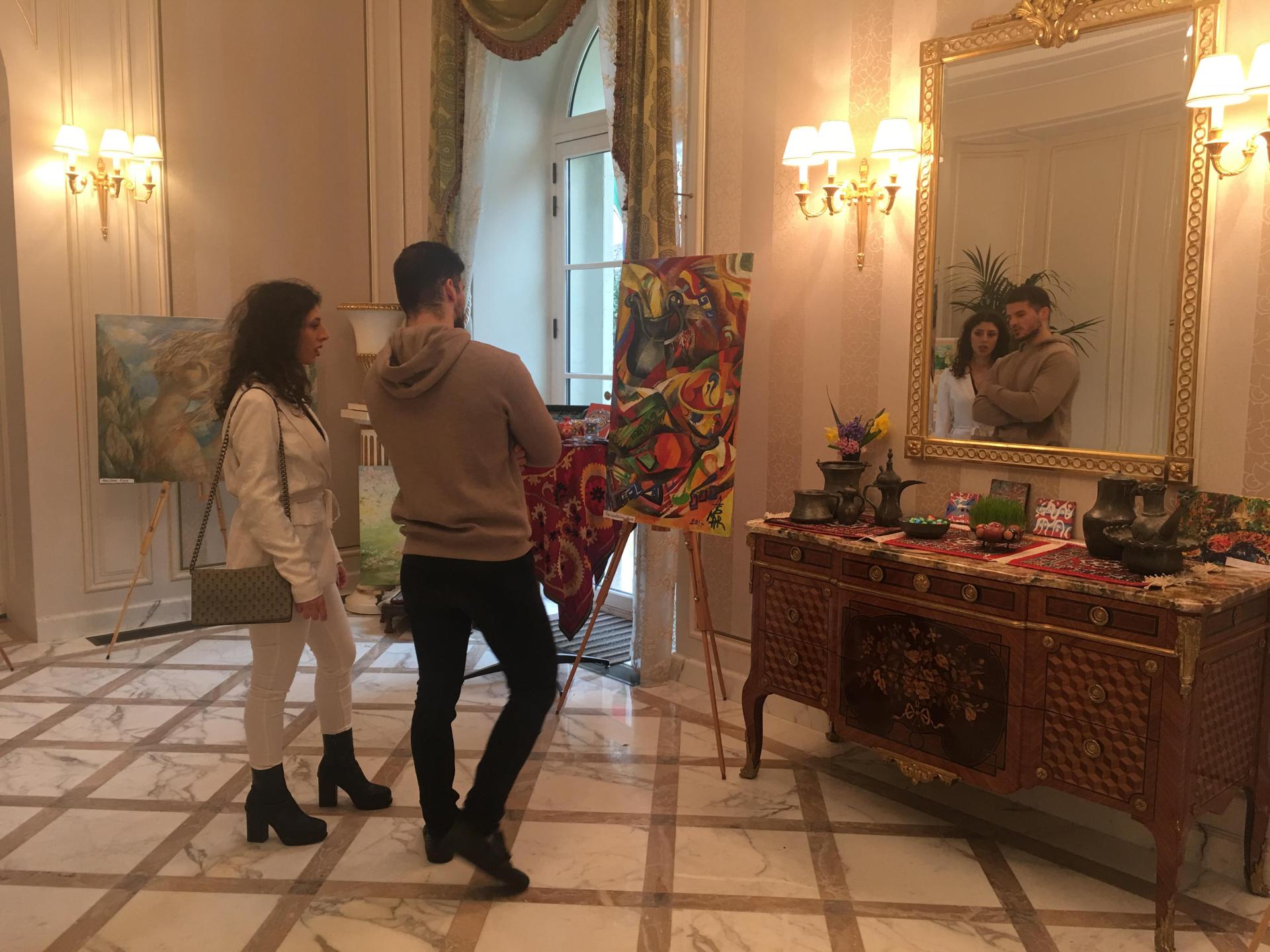 Новруз азербайджанских художников в Париже (ФОТО)
