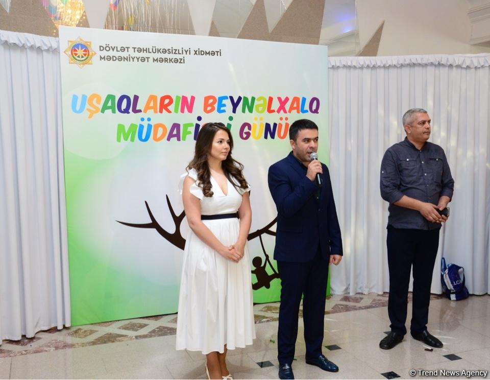 СГБ Азербайджана провел мероприятие для детей с синдромом Дауна