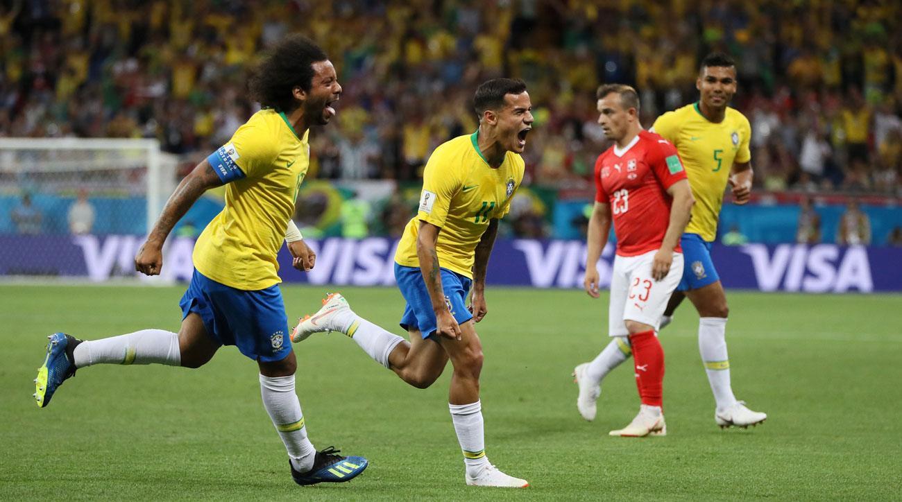 Сборные Бразилии и Швейцарии сыграли вничью в матче ЧМ-2018 (ВИДЕО)