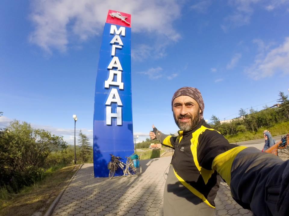 Азербайджанец Рамиль Зиядов установил мировой рекорд путешествия на велосипеде в одиночку! (ВИДЕО, ФОТО)