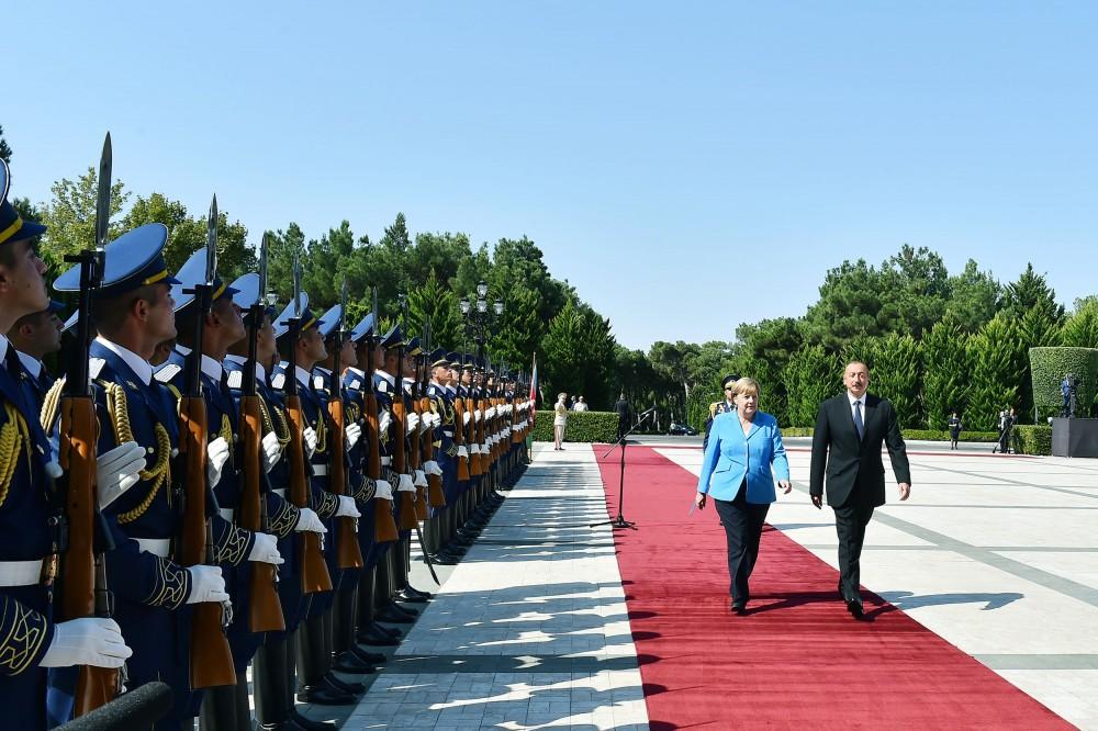 Angela Merkel: Azərbaycan regionda Almaniyanın ən böyük ticarət tərəfdaşıdır